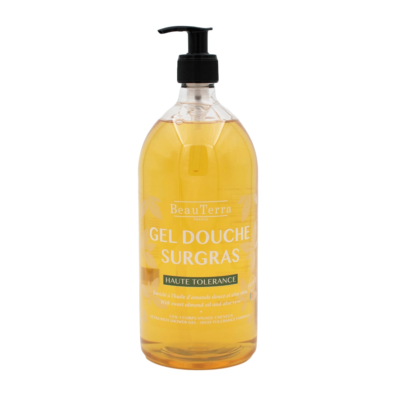Beauterra - Gel de Ducha Ultra Hidratante Hipoalargénico - 1000 ml